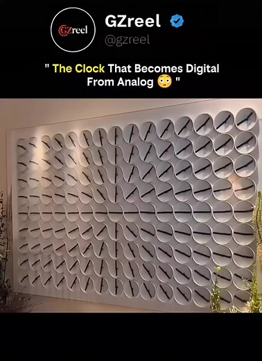 Transforming Time: Analog Meets Digital in Unique Clock