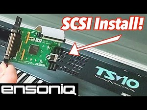 Ensoniq TS-10 SCSI Install and Demo