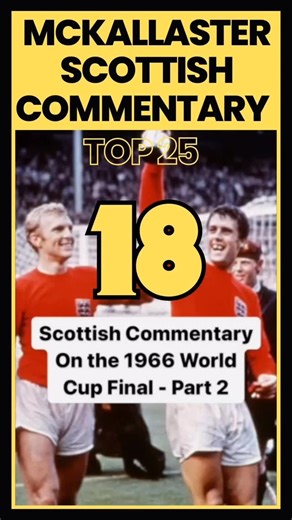 Pete Reid on Instagram: "Countdown of the most viewed McKallaster videos ever! The McKallaster Top 25 Countdown - #18 England v West Germany part 2 10.8 million total views across all platforms. See Allaster McKallaster Live at the Glasgow International Comedy Festival in March at the Centre for Contemporary Arts. Tickets on sale now at link in bio."