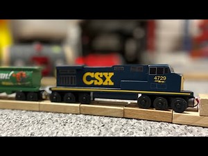 Wooden Trains in Action Whittle Shortline & Choo Choo Track