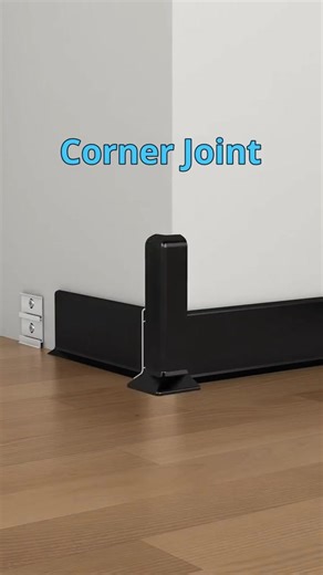 Lock-Pressed Baseboard: Bendable Design That’s perfect for modern spaces! • • • • #manufacturer #homedecoration #factory #renovation #project #decorativestrip #fyp #export #skirtingboard #skirtingline #buildingmaterials | Decorative strip