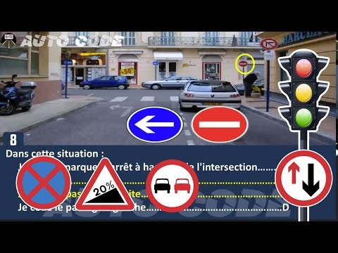 2023 Examen code de la route france ✅😘 test permis de conduire