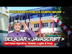 Tutorial Belajar JavaScript | Pemrograman Website Dasar Sampai Bisa | Materi SMK RPL di PC HP dpr4mz