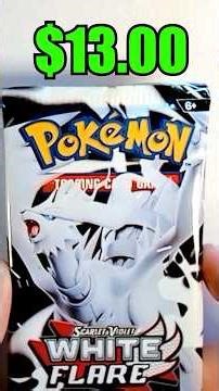 Pokemon White Flare Pack Opened! #pokemonscarletviolet #tcg #pokemoncommunity #packopening