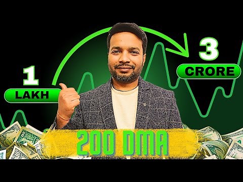 Trading View : 200 DMA (Moving Average Trading Strategy)