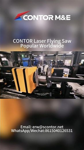CONTOR: Contor’s Laser Flying Saw in Action Worldwide #pipe #pipecutting #pipeline