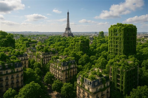 Paris en 2050 (3/10) : la métamorphose verte que personne n’imaginait il y a 30 ans