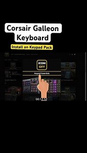 Corsair Galleon Keyboard / install Keypad keys