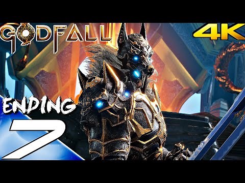 GODFALL - Gameplay Walkthrough Part 7 - Ending & Final Boss Fight (Full Game) 4K 60FPS PC/PS5