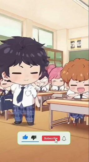 “Cute Chibi School Moments 💕 | Funny Anime School Scenes”