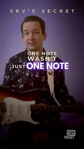 Stevie Ray Vaughan’s Secret: One Note Was Never One Note