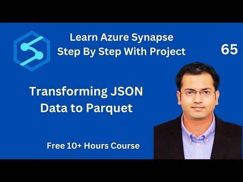 Transform JSON to Parquet In Synapse
