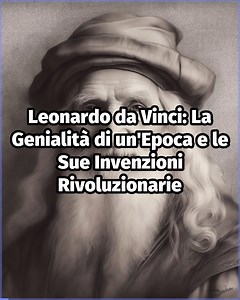 Leonardo da Vinci: La Genialità di un'Epoca e le Sue Invenzioni Rivoluzionarie #italia #leonardodavinci | Italiana DOP