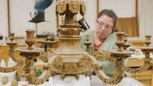 3.9K views · 183 reactions | The furniture conservation lab was key in preparing pieces for the new exhibition, "British Masterworks," now on view at the Art Museums of Colonial Williamsburg. Watch to get a look behind the scenes and become a member today: bit.ly/2HwYvpe | Colonial Williamsburg | Facebook