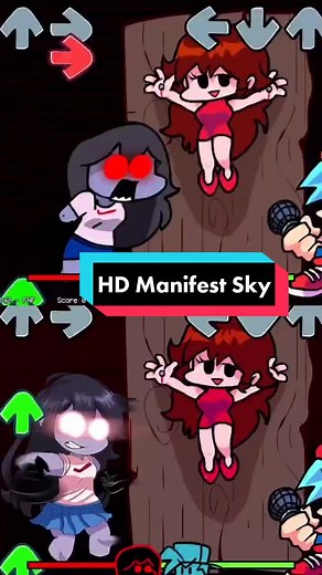 HD Manifest Sky VS. Original Sky #foryou #fnf #sky #HotwireHotelGoals #TakisTransformation