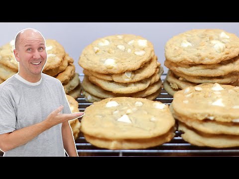 Chewy Homemade Macadamia Nut Cookies