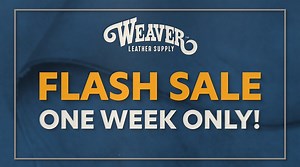 Take a look at this week's flash sale items! Santa Rosa Pull-Up Leather, Master Tool Round Drive Punch, and Leather Thickness Gauge. https://www.weaverleathersupply.com/collections/flash-sale | Weaver Leather Supply