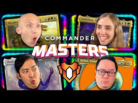 Commander Masters w/ Amazonian & Kenji Egashira | Extra Turns 38 | MTG Commander Gameplay EDH