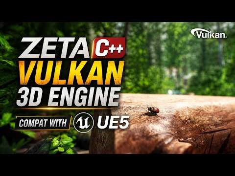 C++ Vulkan 3D Engine - Zeta v1.0（Envolved from Bamboo）
