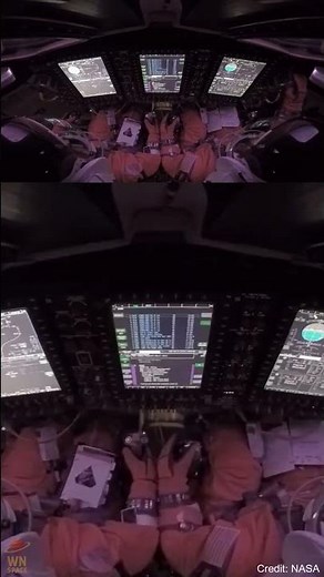 First Zero-G Moment! Reid & Victor Start Floating #artemisii #space #nasa #moonmission