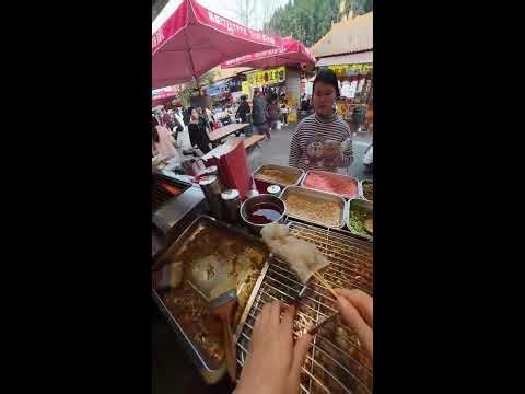 POV Livestream | Vendor Preparing Starch Sheets with Toppings | Real-Time Griddle Workflow