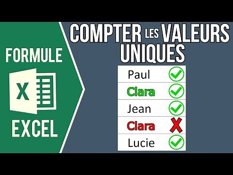 EXCEL - COUNT THE NUMBER OF UNIQUE VALUES (Without duplicates, without empty cells)