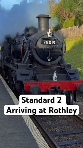 Class 2 arriving at Rothley during the Great Central Gala.