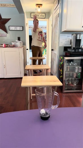 Ping Pong And Blender Trick Shot