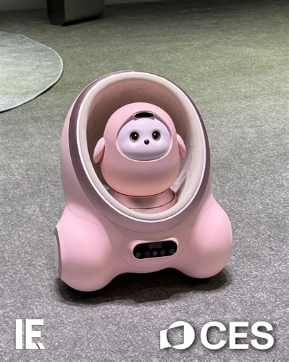 AI robots have never been this cute. Meet TCL AiMe, a companion robot built to merge emotional design with cutting-edge technology. It's designed to become part of the family, with its learning AI and other special features. #CES #CES2025 #AICompanion #RobotInnovation #SmartLiving | Interesting Engineering