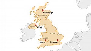 Animation Great Britain Country Map On Stock Footage Video (100% Royalty-free) 3403836305 | Shutterstock