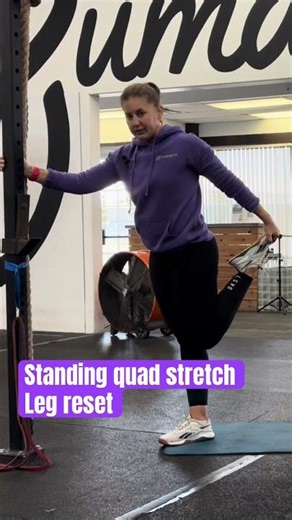 Standing Quad Stretch | Quick Leg & Hip Relief