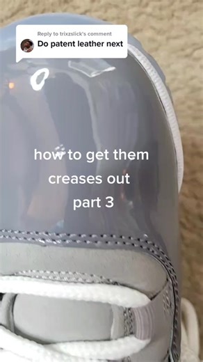 How to Remove Creases from Patent Leather Shoes