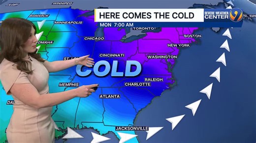 Friday afternoon's forecast with meteorologist Danielle Miller