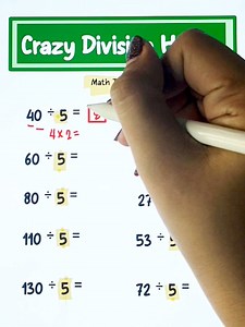 26K views · 588 reactions | Crazy Division Hacks ‼️‼️ #Math #teachergon #mathteachergon #mathdrill #DIVISION #division | Math Tutorials | Facebook