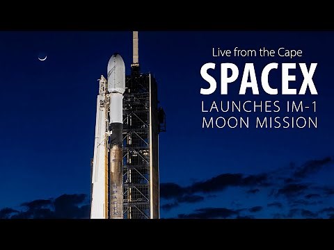 Watch Live: SpaceX Falcon 9 rocket launches moon mission for Intuitive Machines and NASA