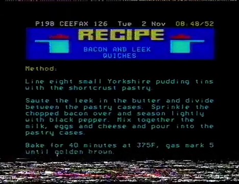 BBC One: Schools, Tuesday 2nd November 1982