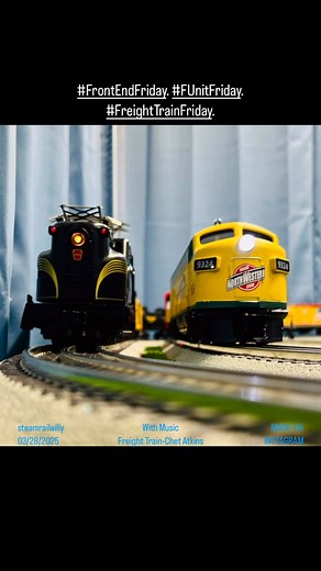 #frontendfriday #freighttrainfriday #funitfriday 03/28/2025 With Music (Freight Train-Chet Atkins) | William Hosford