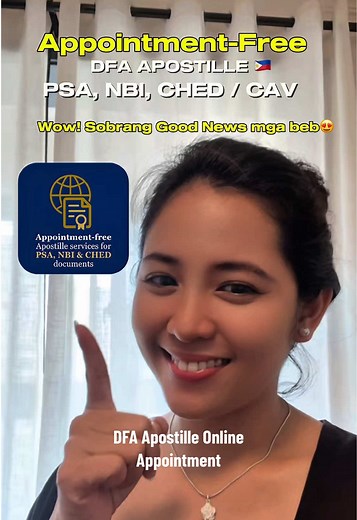 DFA🇵🇭 APPOINTMENT-FREE APOSTILLE ~ PSA, NBI, CHED / CAV mga beb😍 DFA Apostille Documents / Requirements / Appointment Guides & Tips🤗 #apostille #dfa #authenticate #redribbon #dfaappointment