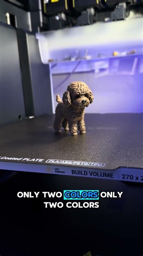 Printed in under three hours on the Snapmaker U1 with next to no waste! #3dprinting