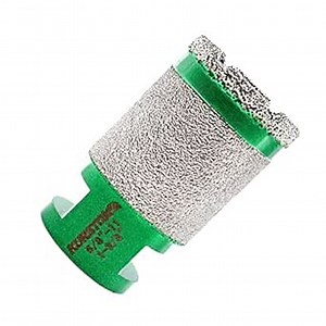 Diamond core Drill bit - Diamond Finger Milling Bit Dia 1-3/8"X5/8-11 Thread for Enlarging Shaping Round Bevel Existing Holes in Porcelain,Hard Ceramic,Granite,Marble Roun