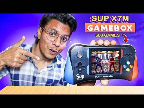 Sup X7M Game Console - Handheld Game Console Unboxing | Best Gaming Console Under ₹1000 ?