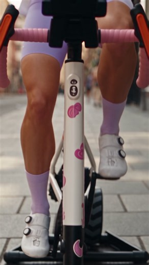 @π Pia rode straight into what’s new on Zwift. Literally. 👀 New Zwift Ride. WHOOP integration. Fresh roads in Watopia. Let’s go!