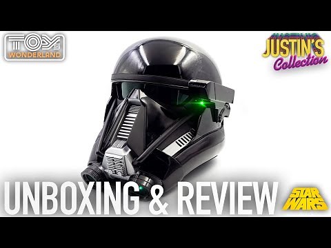 Death Trooper Helmet Star Wars 1:1 Wearable Review - Life Size Prop Replica