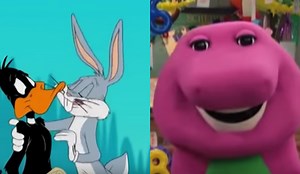 WATCH: Bugs Bunny, Barney ‘rap’ to ’90s hits