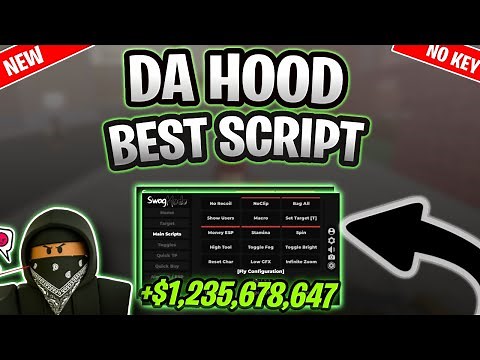 *NEW* Da Hood Script (PASTEBIN 2025) (INFINITE MONEY, AUTOFARM, AIMBOT)