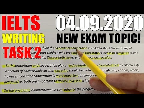 IELTS Writing Task 2 Practice Test With Answer | 04.09.2020 | IELTS WRITING