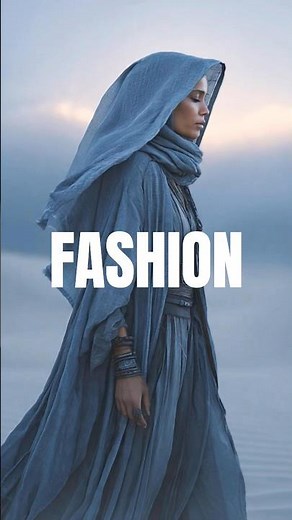 Dune-Inspired Desert Runway Fashion — Cinematic Sci-Fi Couture in 4K