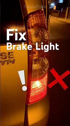 How to Fix a Car Brake Light Bulb Lamp #toyotaavanza #replacement #bulb #avanza #lamp