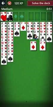 Microsoft Solitaire Collection FreeCell Medium 03.22.2026 #solitaire #freecell