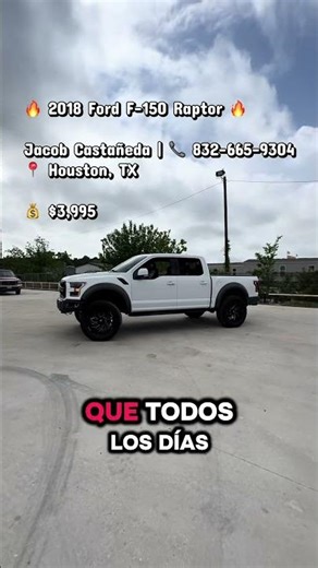 Unleash the Beast: 2018 Ford F-150 Raptor for Sale in Houston 🏆 #FordRaptor #HoustonCars